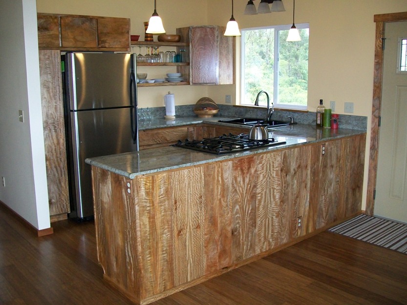 Custom Mango Cabinetry